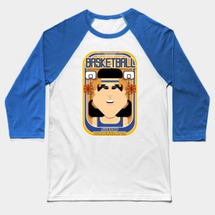 Basketball Blue Gold - Alleyoop Buzzerbeater - Amy version Baseball T-Shirt
